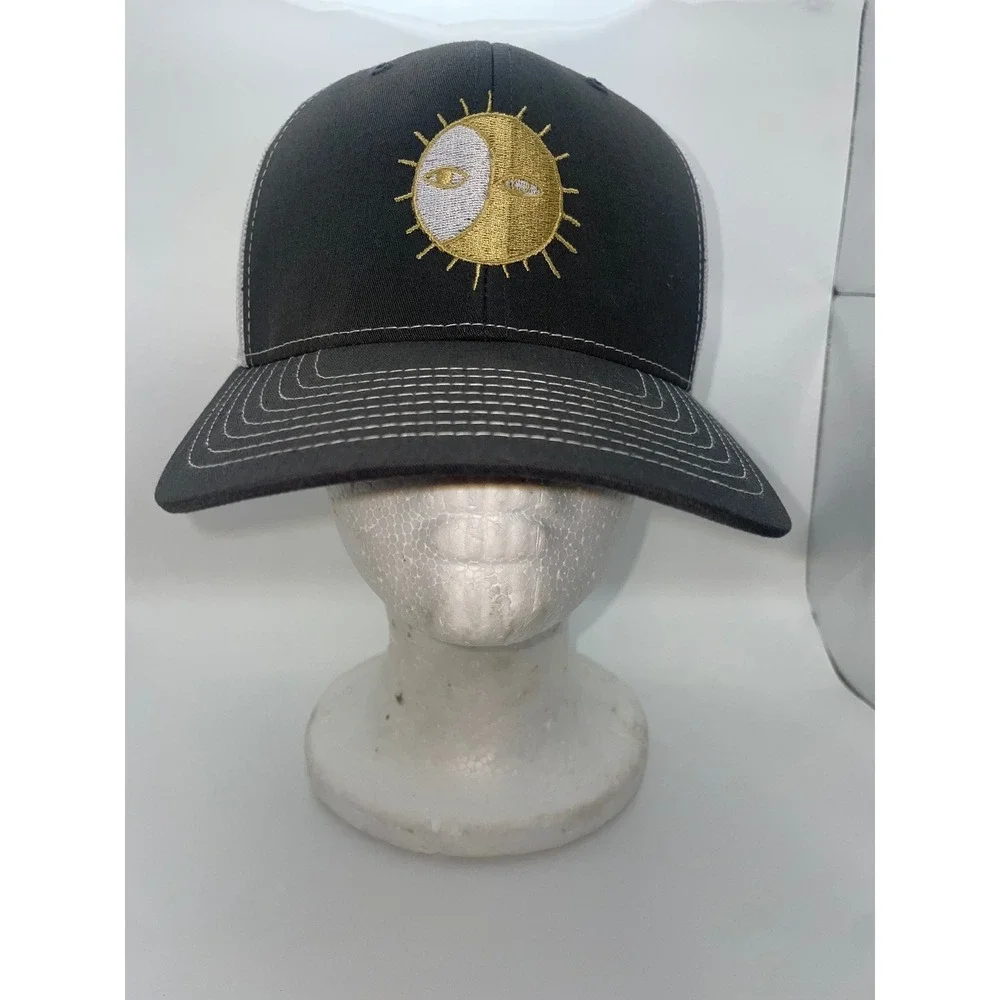 Richardson‎ 112 Style Trucker Hat Sun Moon Embroidered Adjustable Baseball Cap